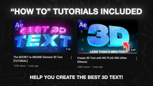 Load image into Gallery viewer, *BUNDLE* Ultimate 3D TEXT Environments Pack V1 + V2
