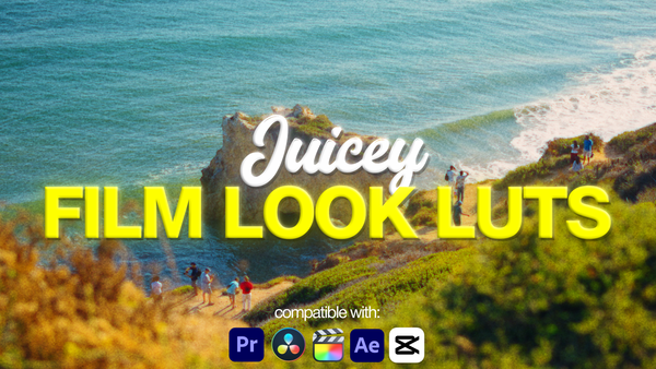 Juicy Film Look LUTS Pack