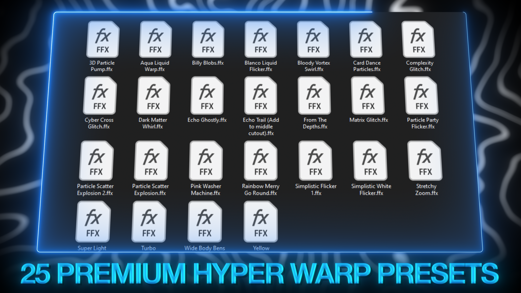 Warp Effects Racks Hyper Warp Preset Effects – ShootaTime