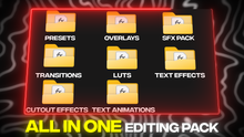 Load image into Gallery viewer, Essential Effects &amp; Editing Pack (No Plug ins)
